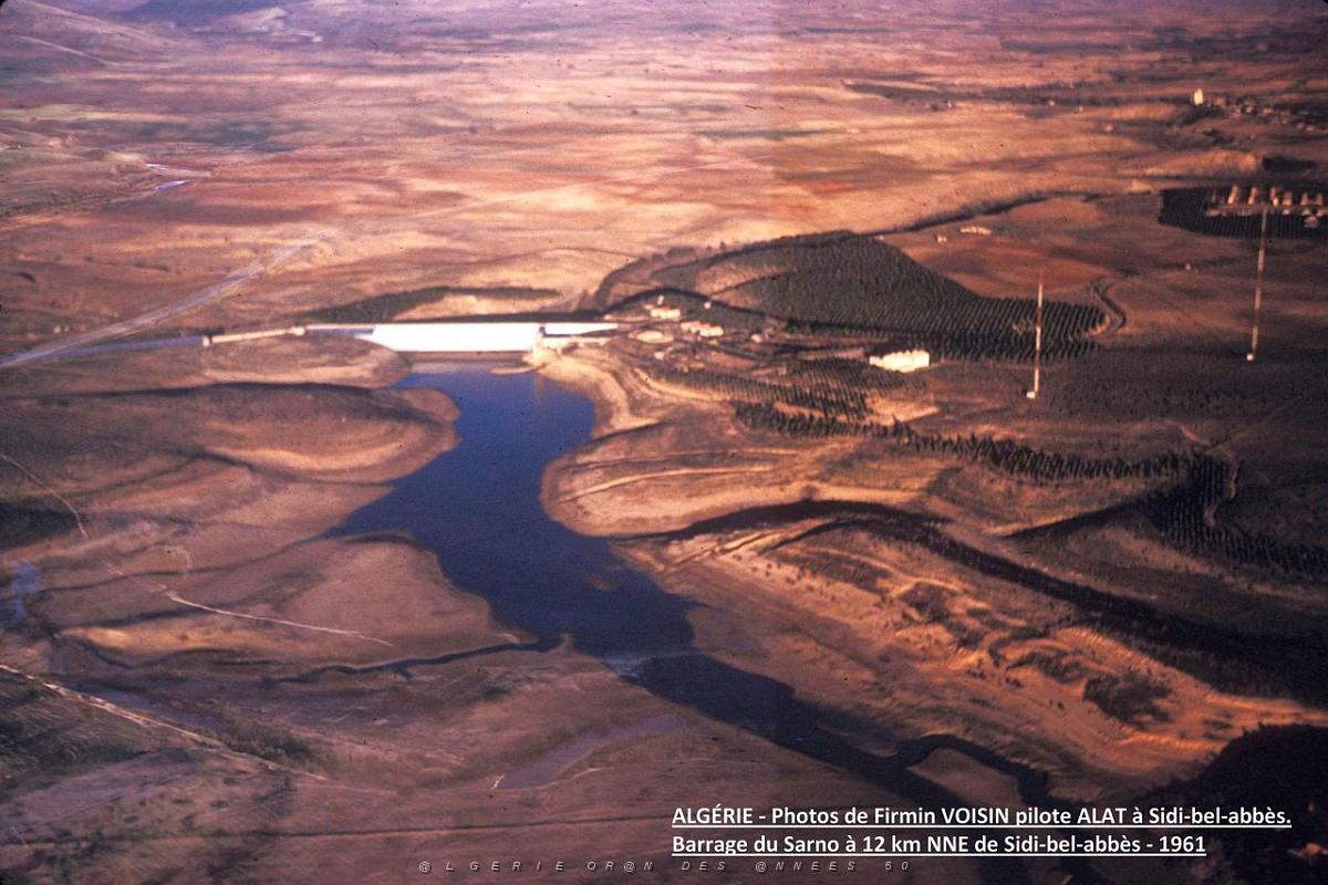 VF-136 Barrage du Samo, a 12 km NNE de Sidi-Bel-Abbes - 1961.jpg